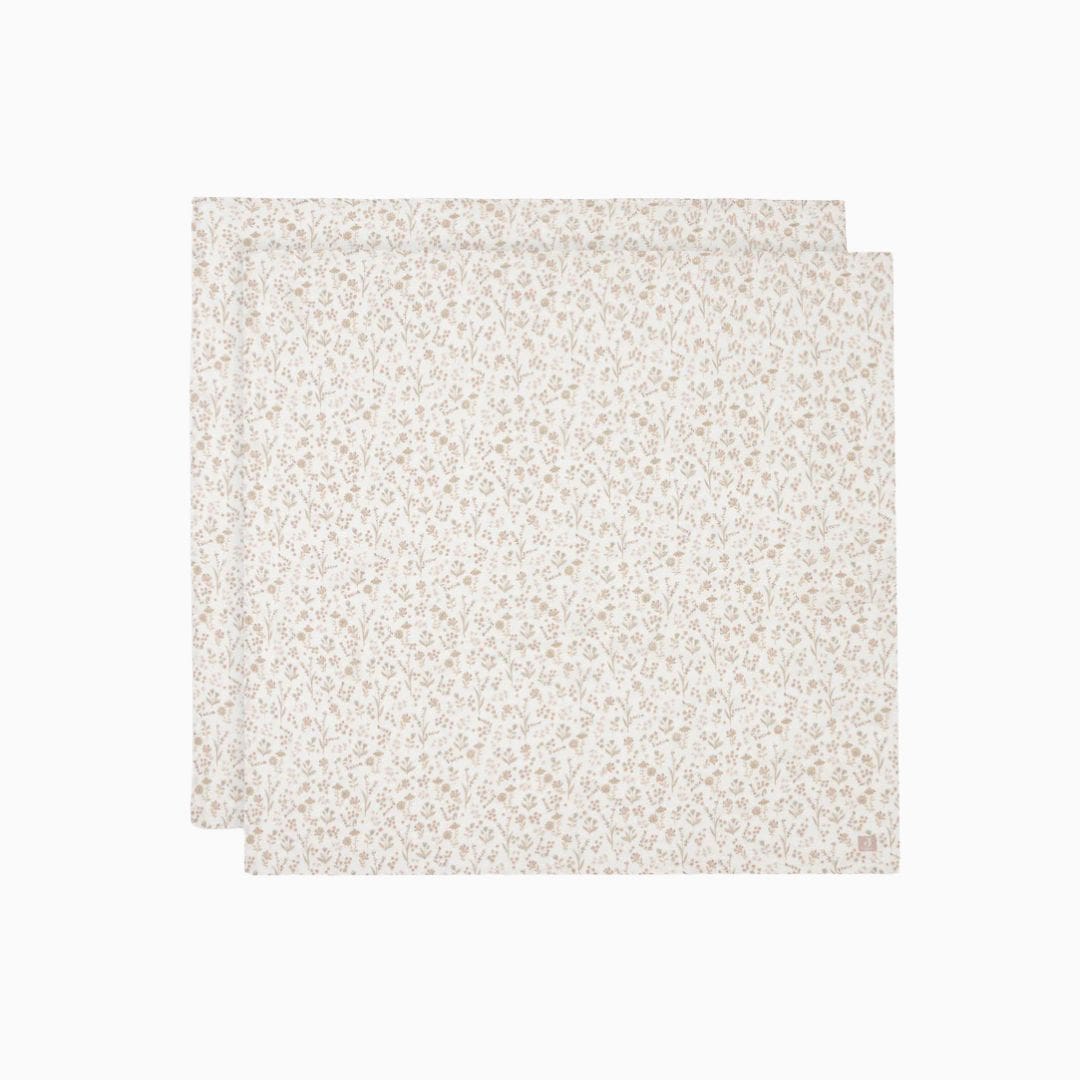 Jollein hydrofiele doekenset 2 stuks in de print Bloomy