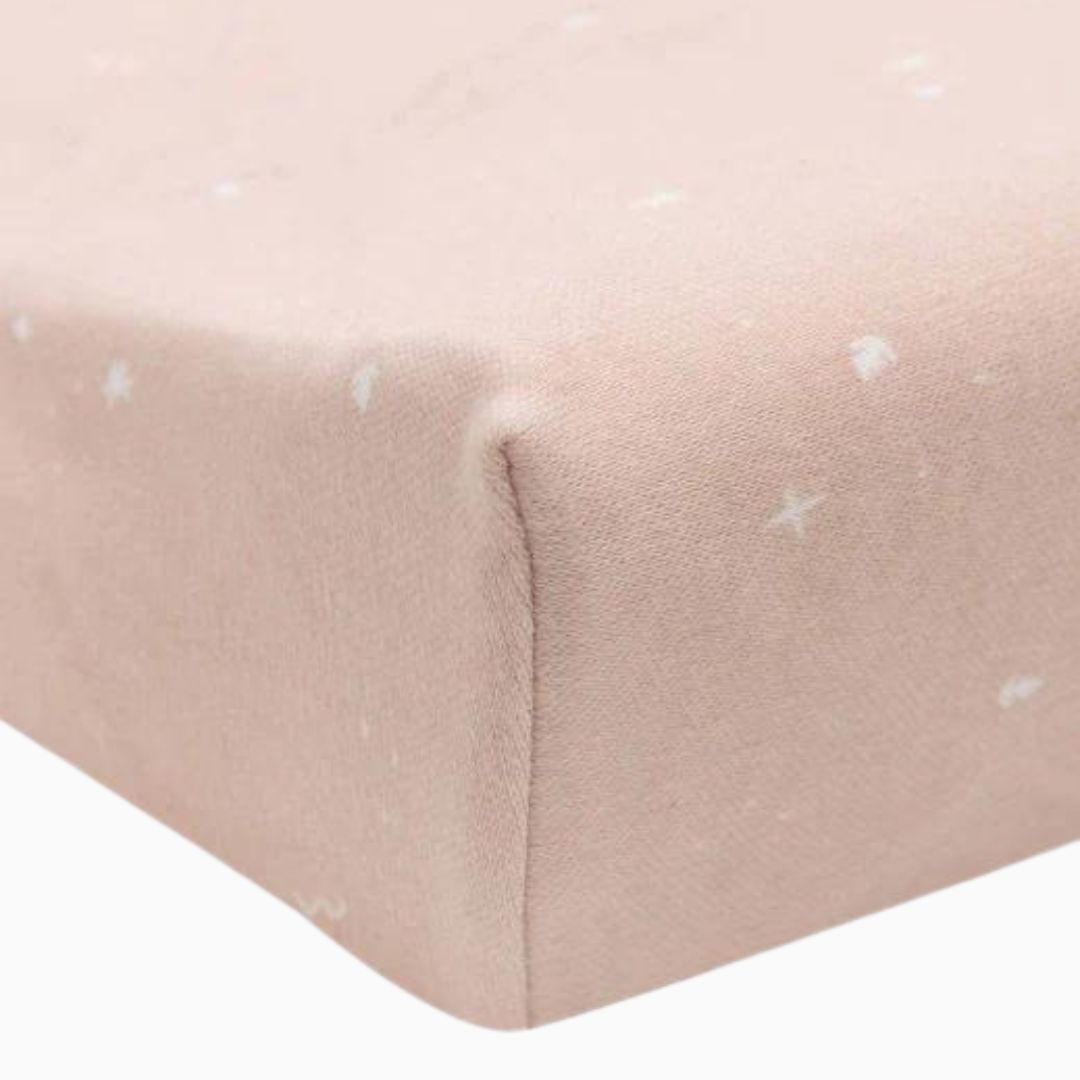 Jollein aankleedkussenhoes jersey Twinkling - Wild Rose