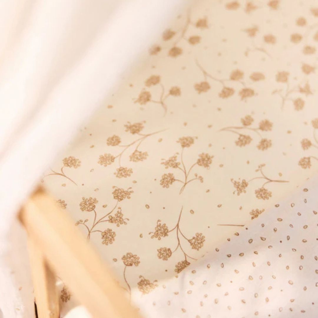 Jollein hoeslaken in het thema Leafy Dreams