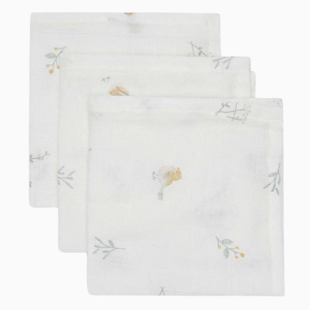 Jollein monddoekje - Lovely Birds