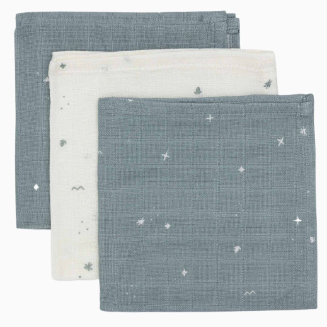 Jollein monddoekje twinkling - Sea Green