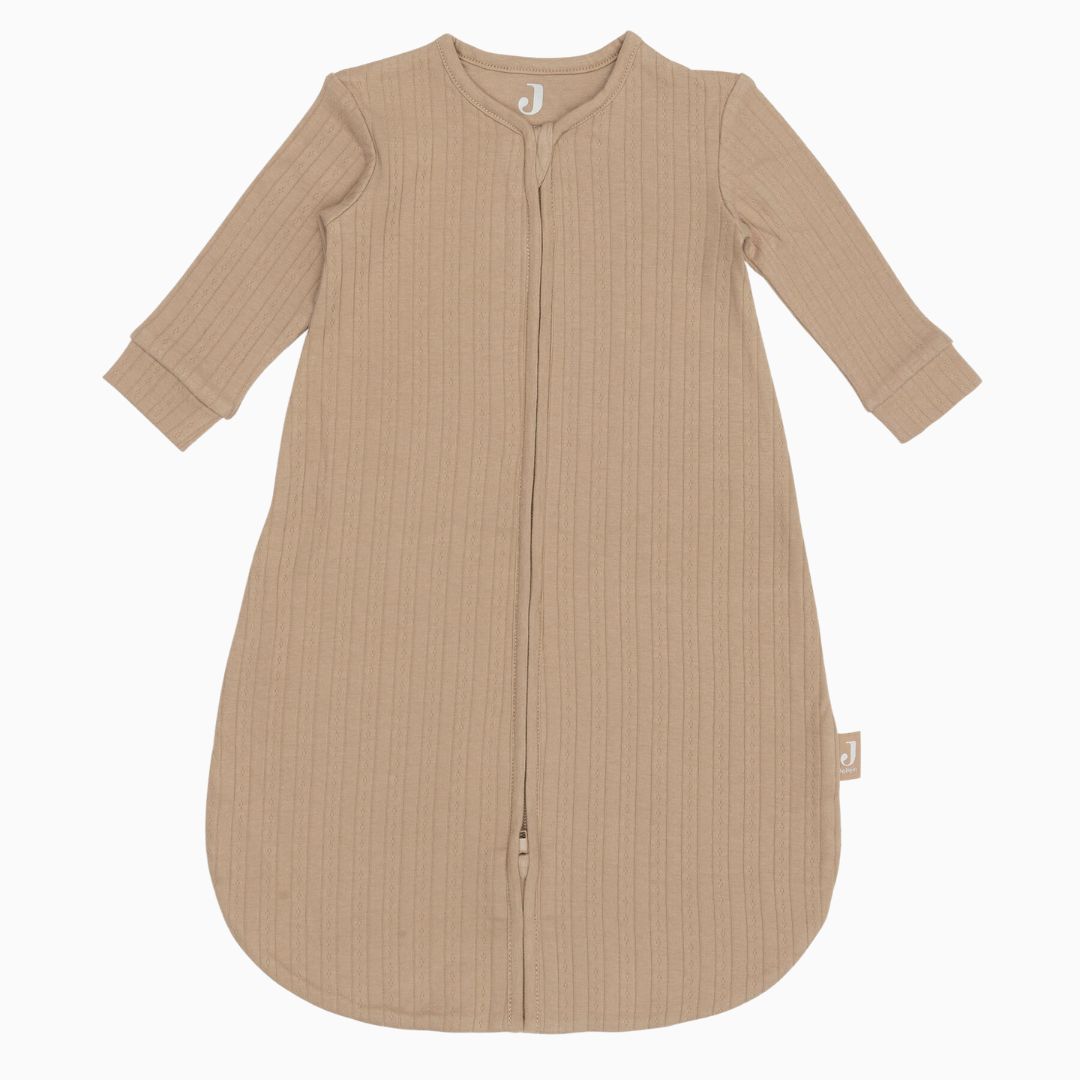 Jollein newborn 4-seizoenen slaapzak 60cm ajour biscuit