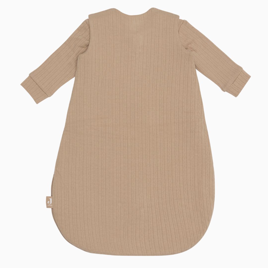 Jollein newborn 4-seizoenen slaapzak 60cm ajour biscuit