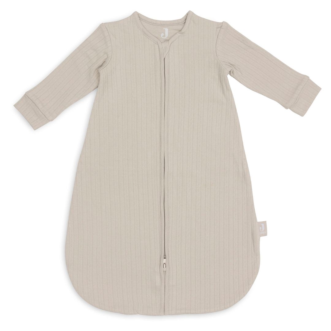 Jollein newborn 4-seizoenen slaapzak ajour nougat van 60 cm