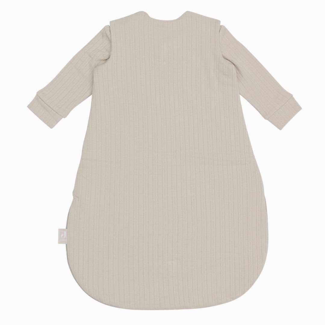 Jollein newborn 4-seizoenen slaapzak ajour nougat van 60 cm