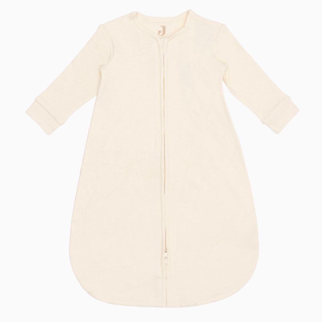 Jollein newborn 4-seizoenen slaapzak voor zomer en winter van 60 cm lang met teddy beertjes