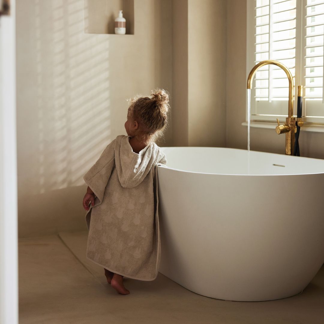 Jollein x Miffy badstof badponcho nijntje nougat beige