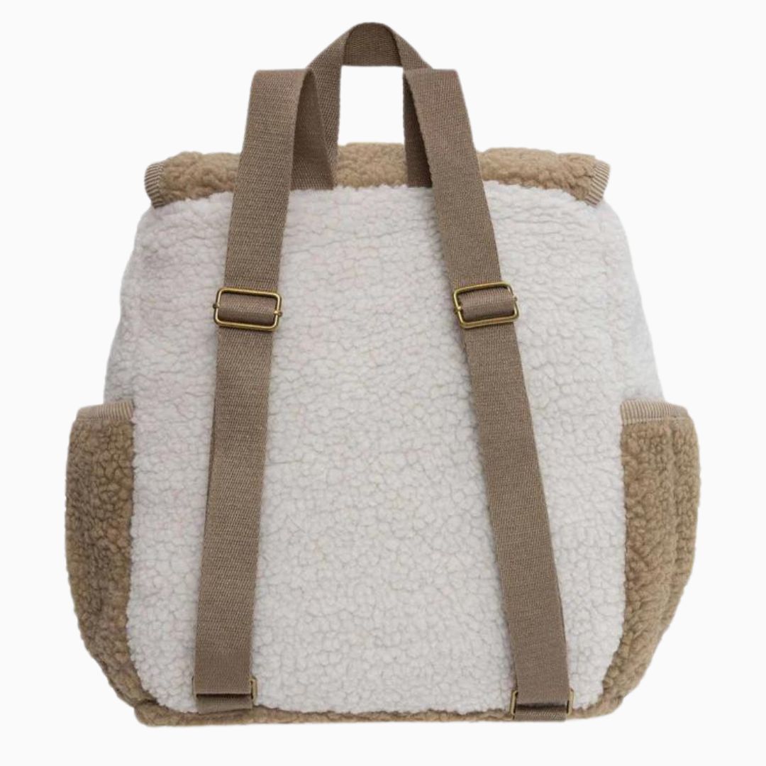 Jollein rugtas colourblock - naturel