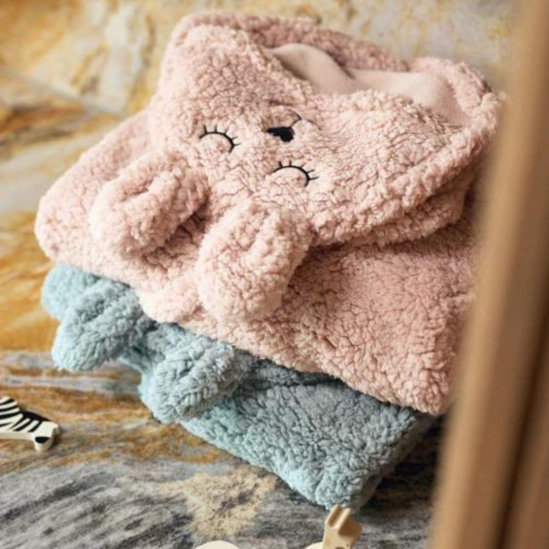 Jollein wikkeldeken bunny - sea green