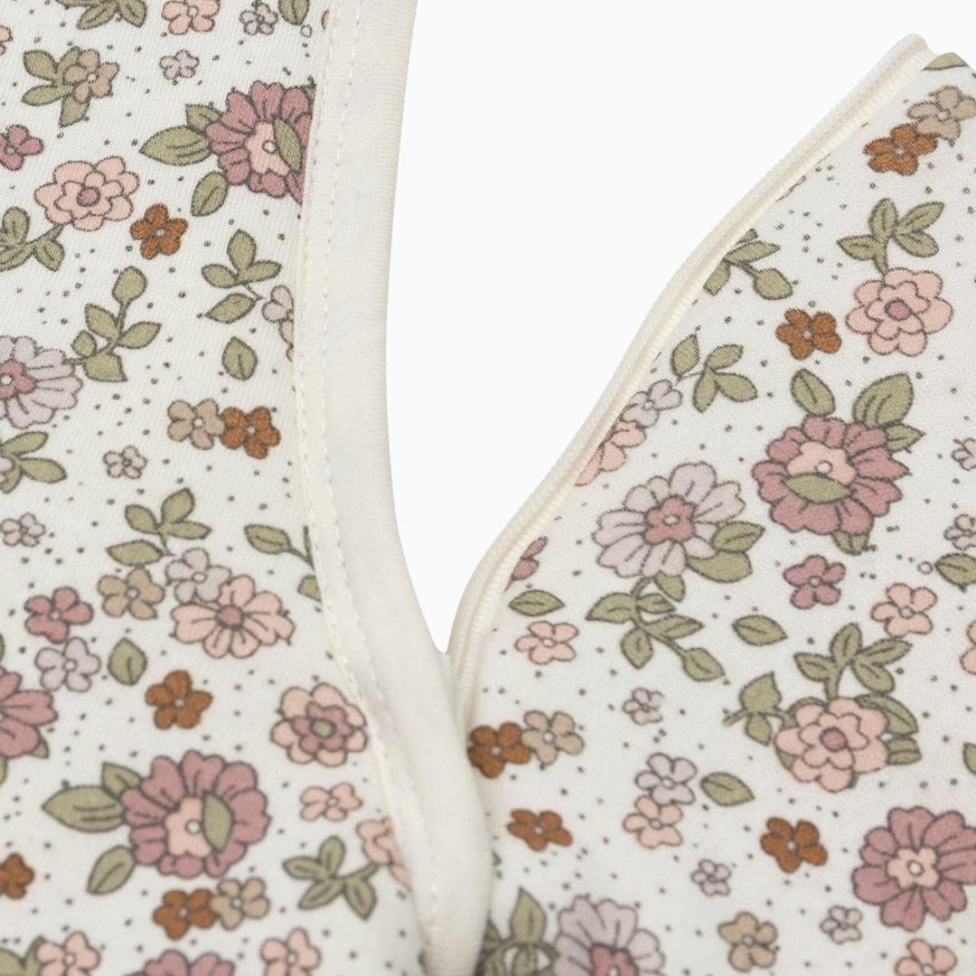 Jollein winter slaapzak baby met afritsbare mouwen in de print Retro Flowers