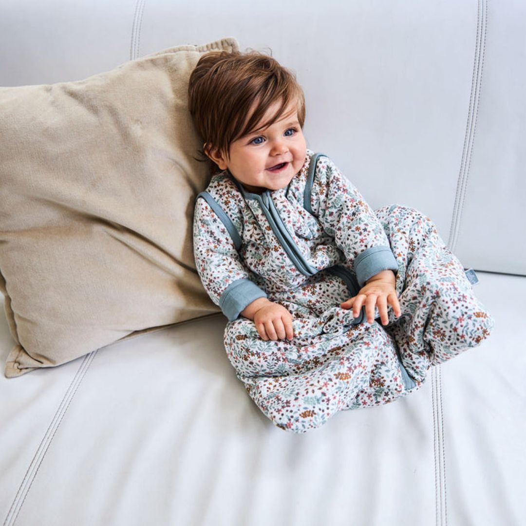 Jollein slaapzak met afritsbare mouw - bloom