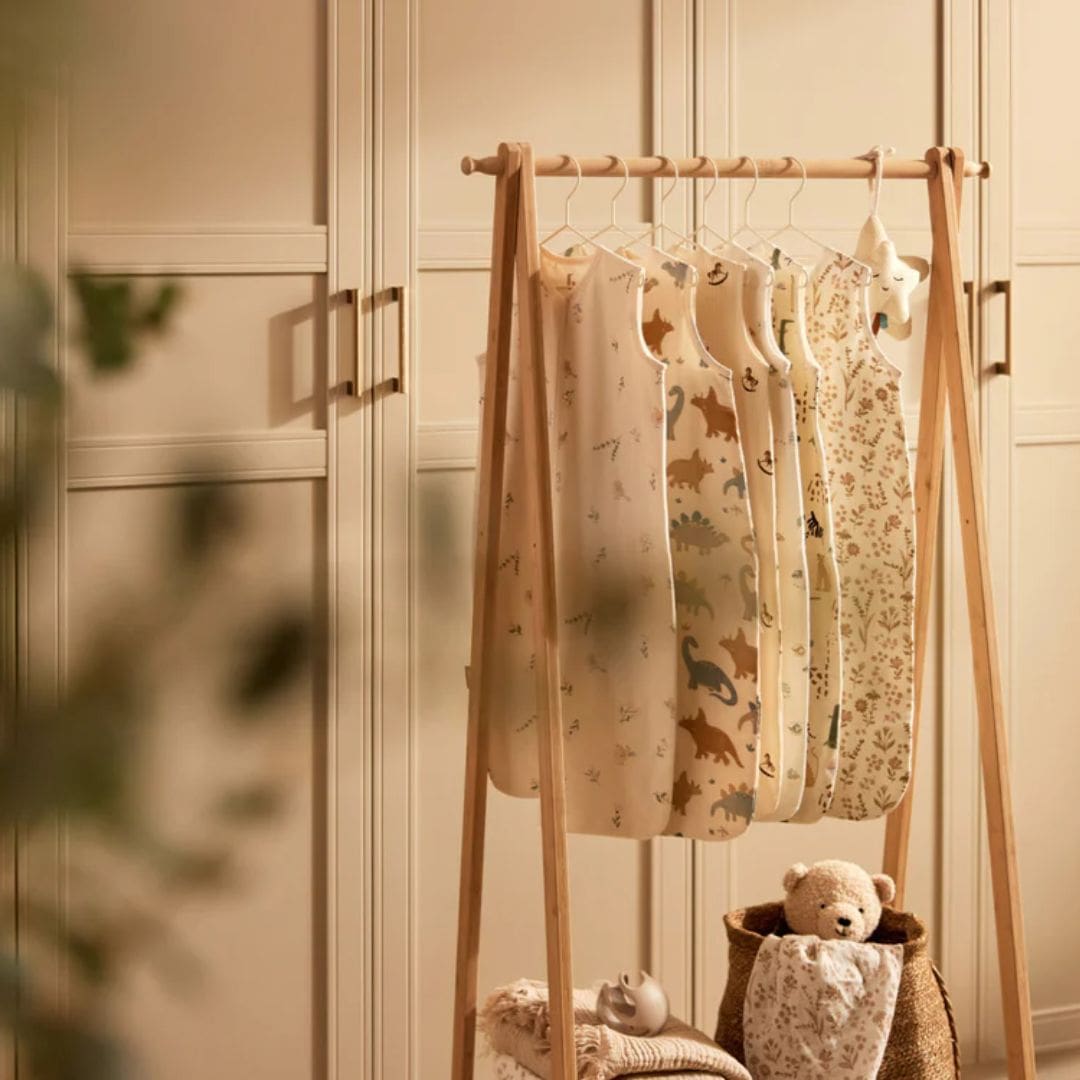 Jollein baby slaapzak van hydrofiel met bloemenprint voor in de zomer