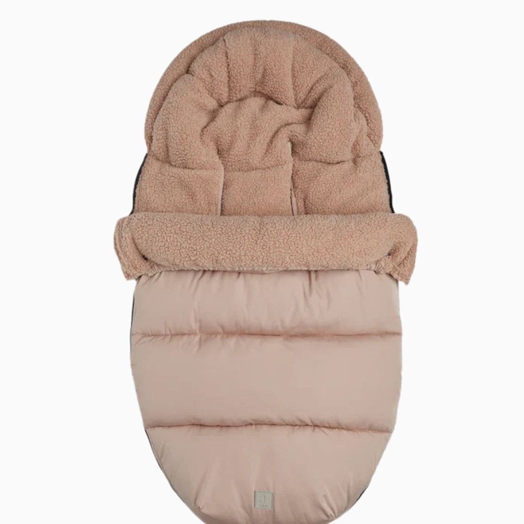 Jollein voetenzak buggy/kinderwagen Puffed in de kleur bruin