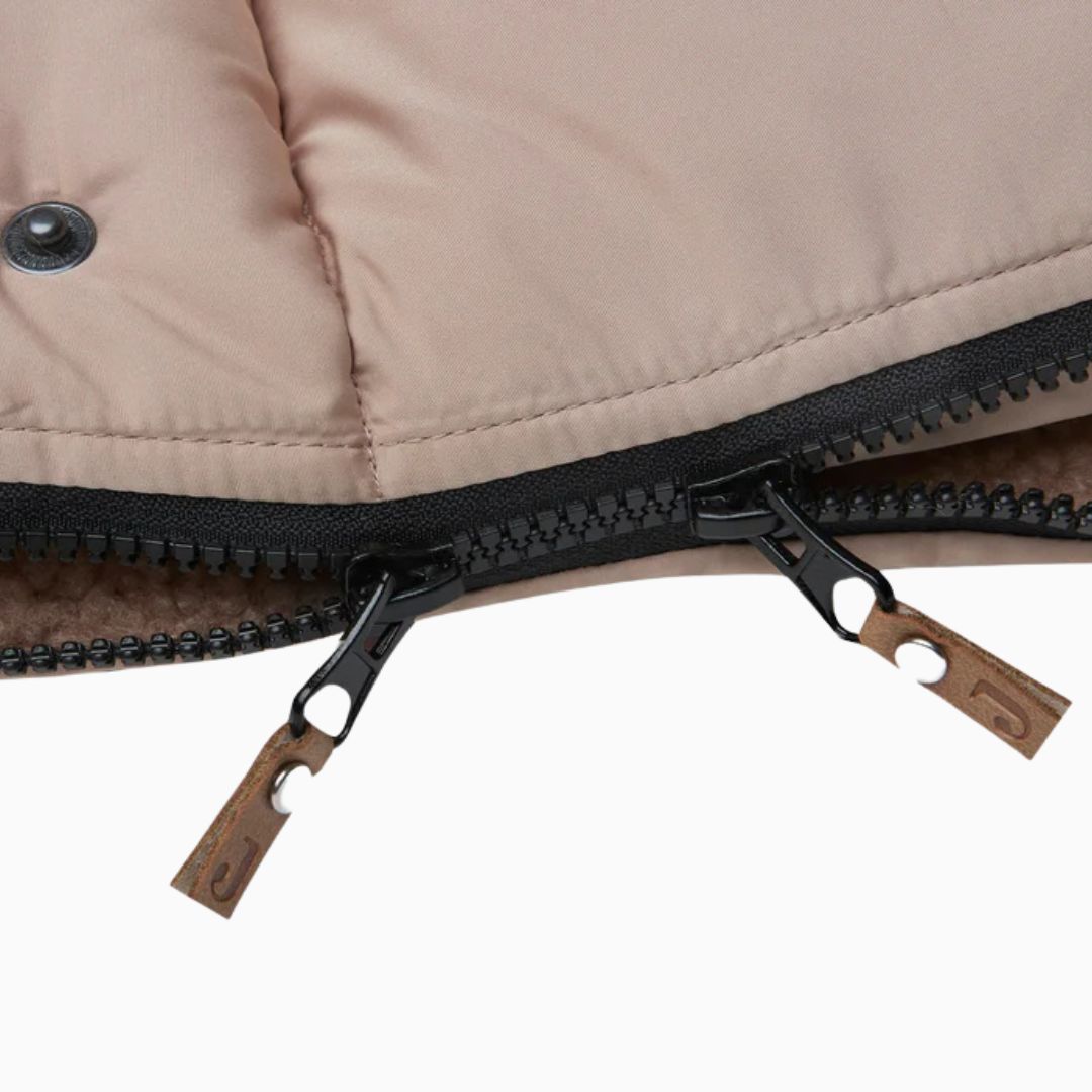 Jollein voetenzak buggy/kinderwagen Puffed in de kleur bruin