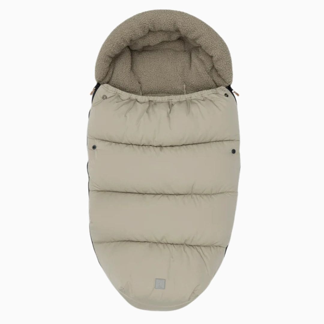 Jollein voetenzak buggy/kinderwagen Puffed - Olive Green