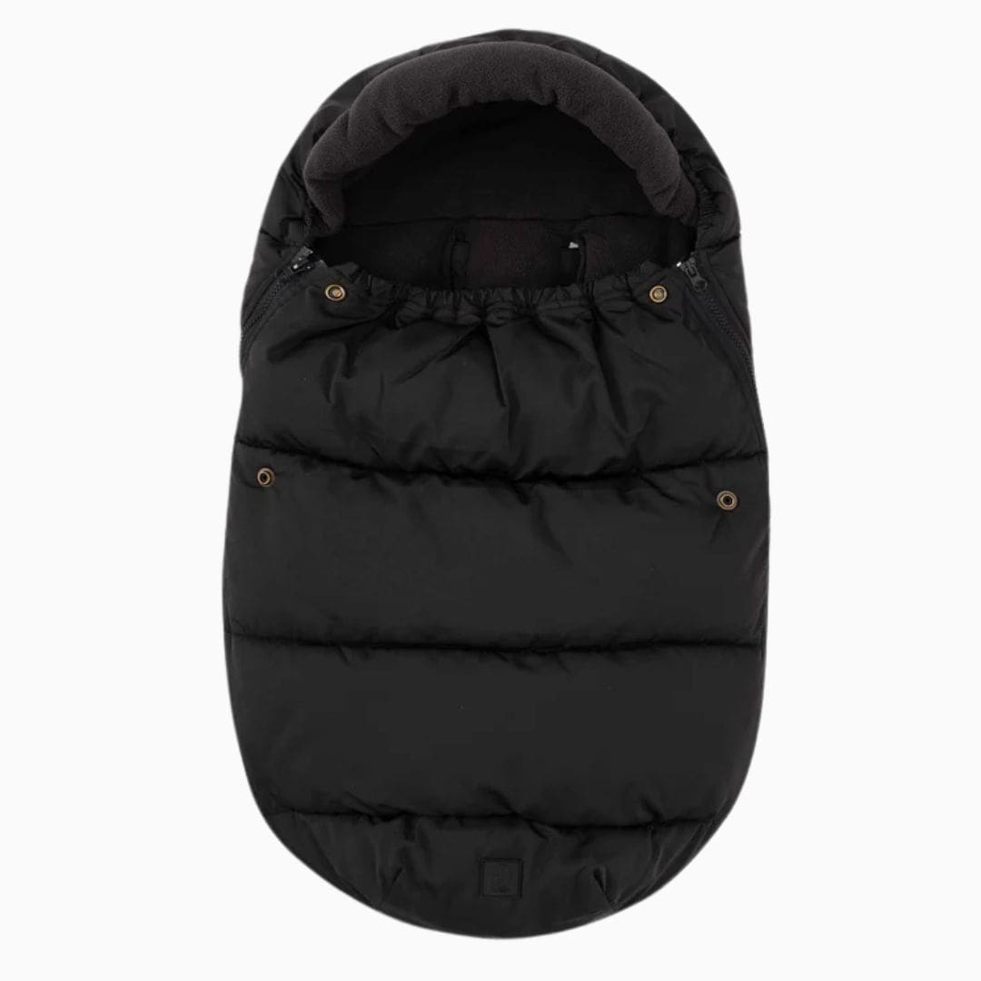 Jollein voetenzak groep 0+ 3/5 punts gordel Puffed - Black