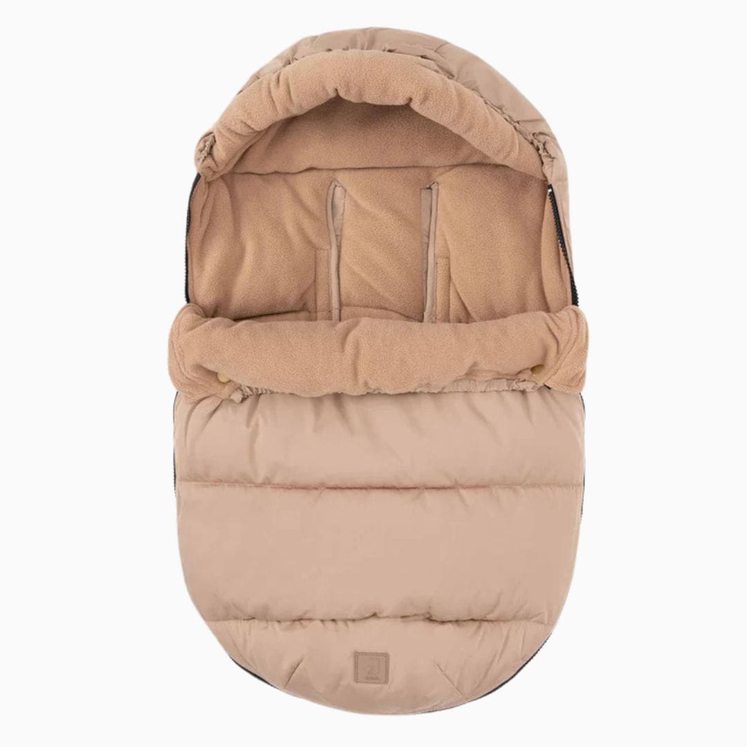 Voetenzak groep 0+ 3/5 punts gordel Puffed - Biscuit