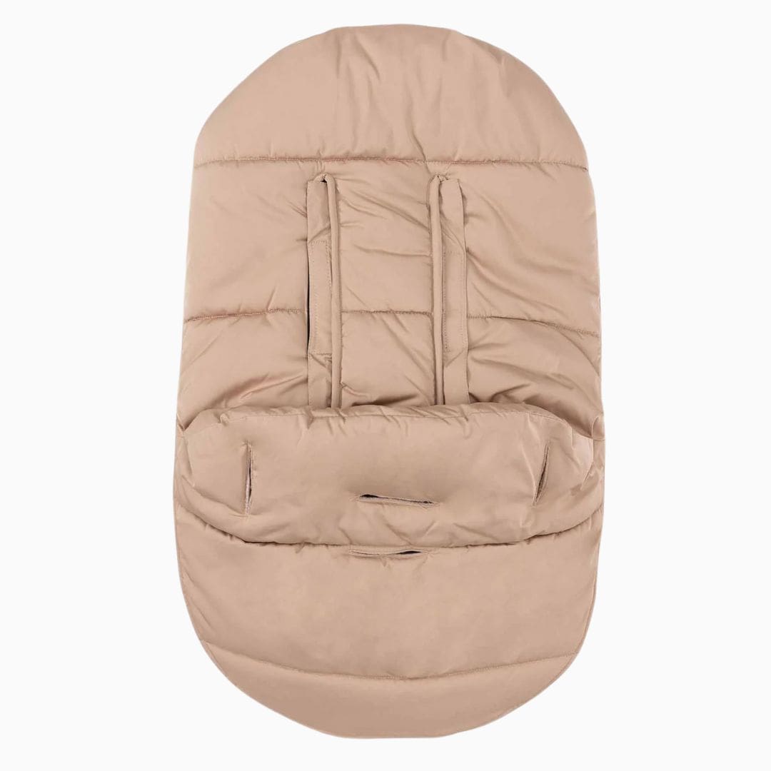 Voetenzak groep 0+ 3/5 punts gordel Puffed - Biscuit