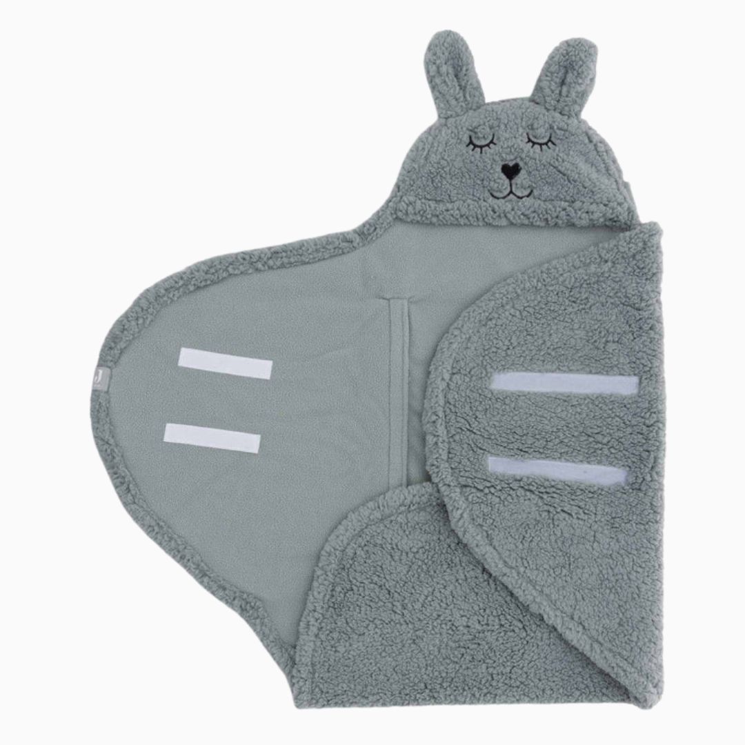 Jollein wikkeldeken bunny - sea green