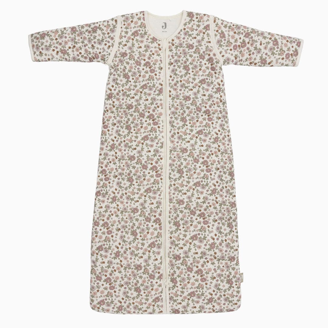 Jollein winter slaapzak baby met afritsbare mouwen in de print Retro Flowers