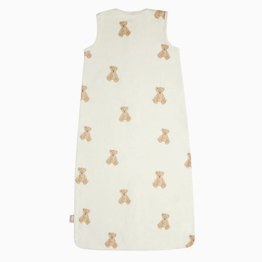 Jollein baby slaapzak voor in de zomer van katoen met teddy beertjes