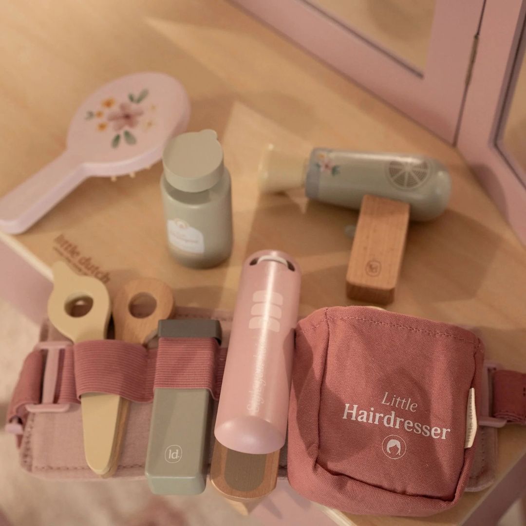 Little Dutch houten kappersset