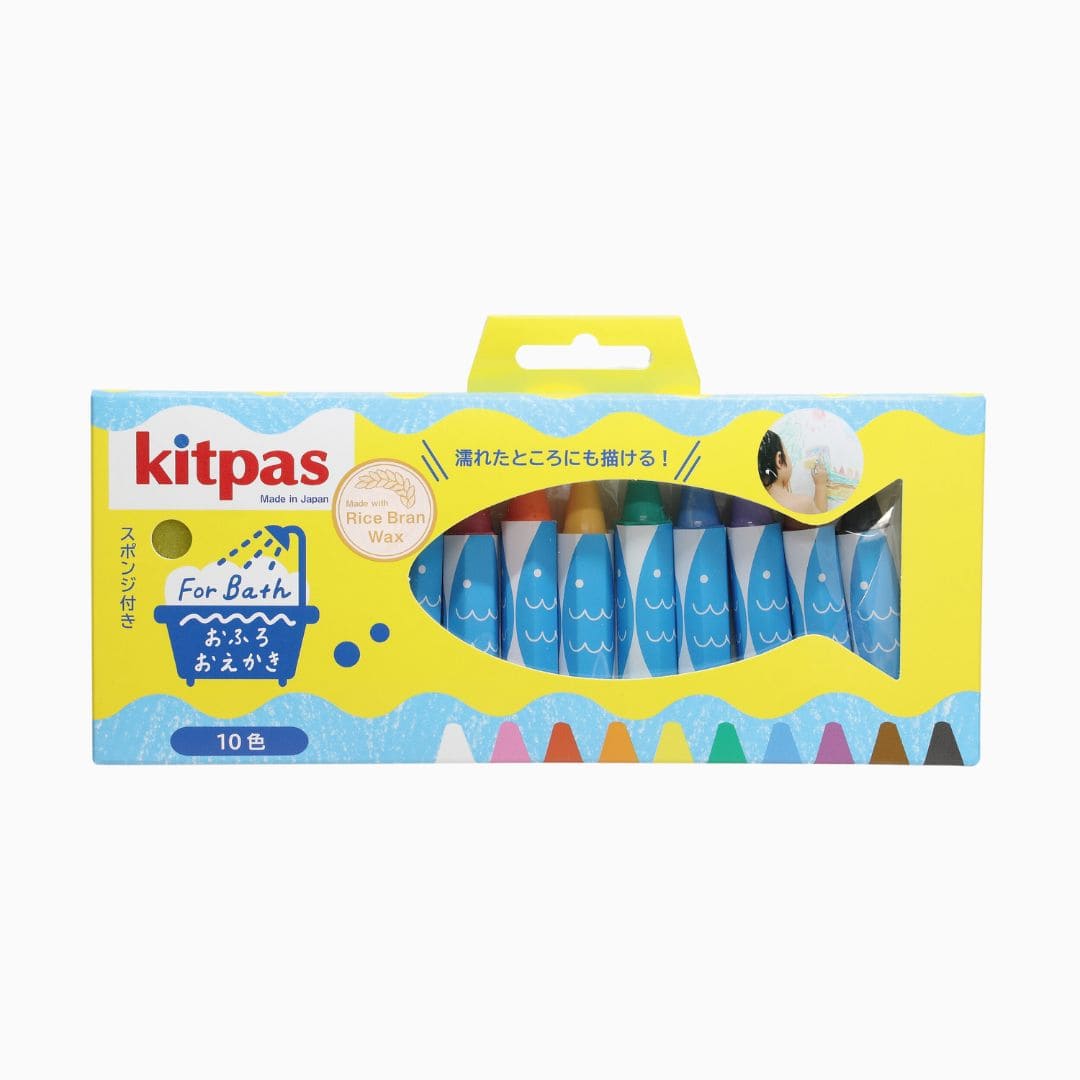 Kitpas krijtjes voor bad en douche set van 10