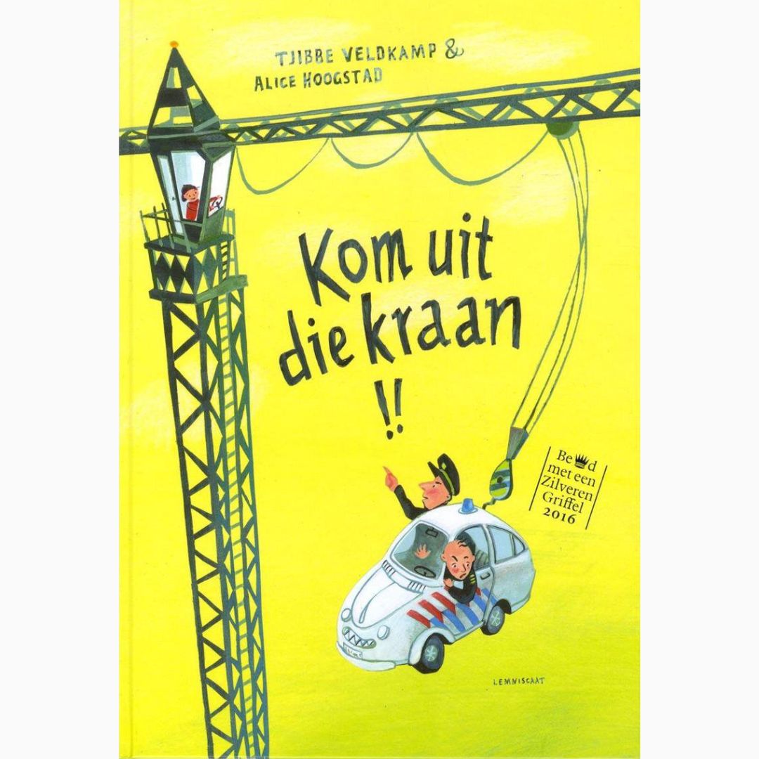 Uitgeverij Lemniscaat prentenboek Kom uit die kraan van Tjibbe Veldkamp