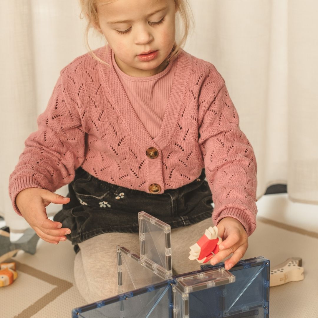 Holztiger krab van hout