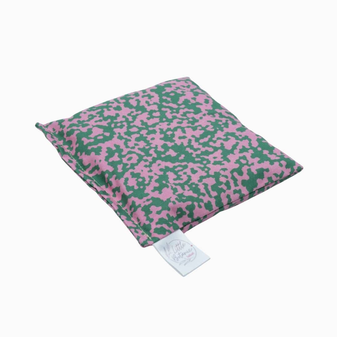 Little Botanic label sensorisch pittenzakje confetti bloom met groen en roze