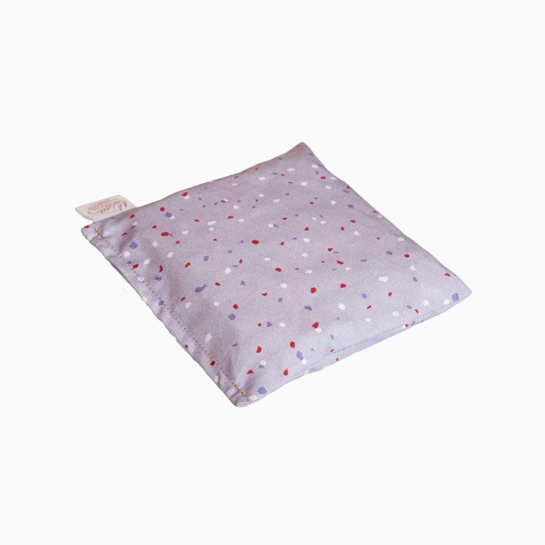 Stapelstein pittenzakje winter special violet van Little Botanic Label