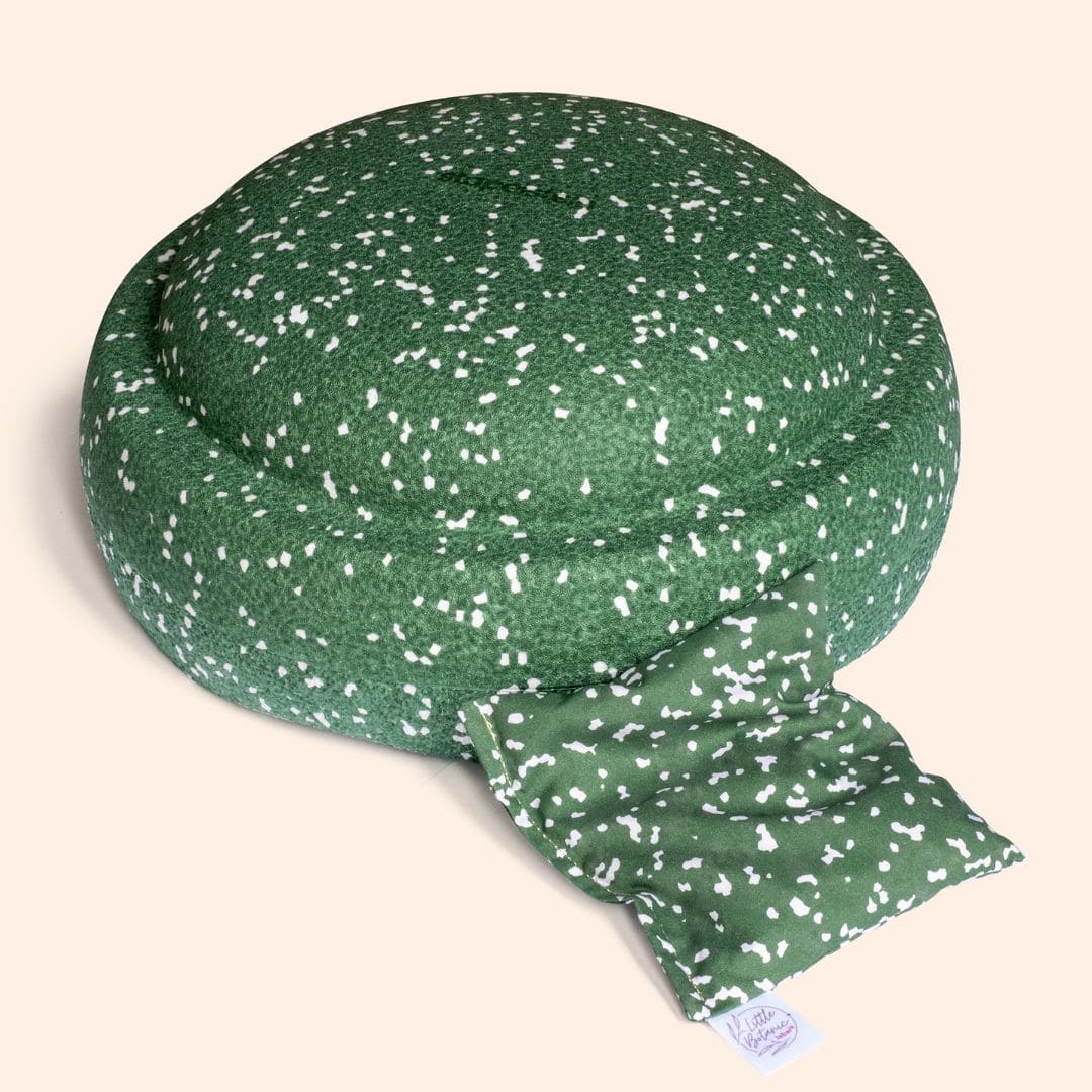 Little botanic label pittenzakjes dark green blush sprinkles passend bij de Stapelstein kerst special stenen