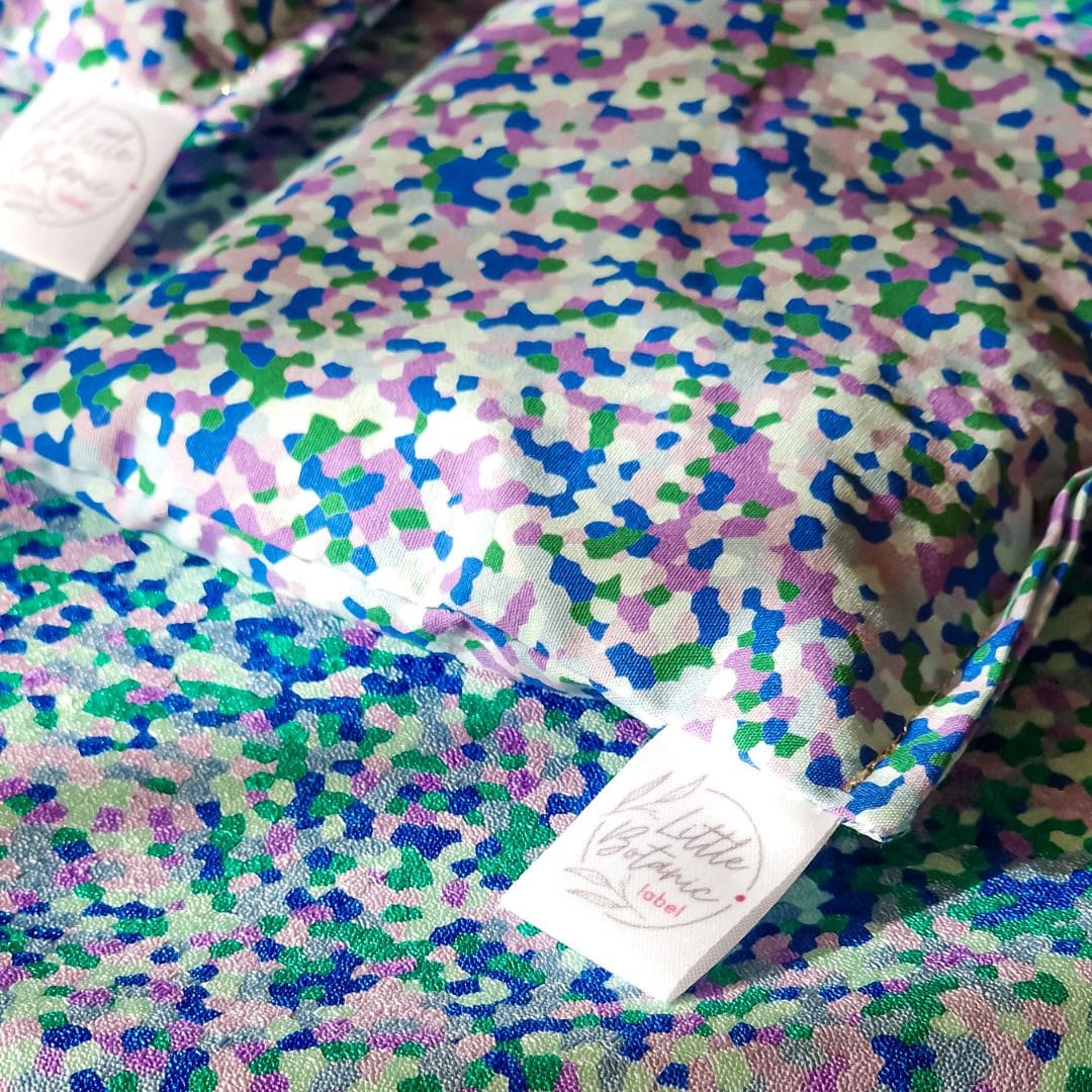 Little Botanic label sensorisch pittenzakje bijpassend bij stapelstein super cool confetti