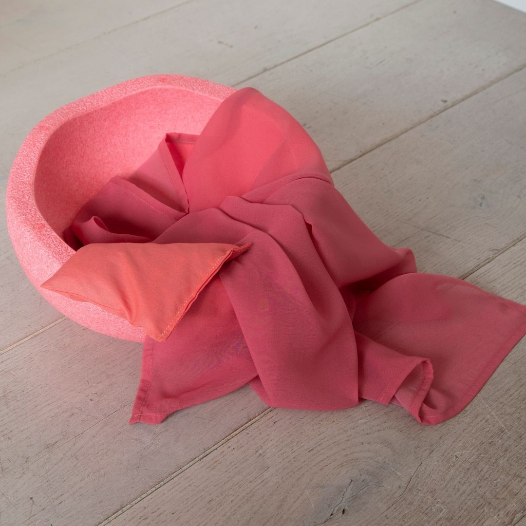 Little Botanic Label playcycle speeldoek lichtrood