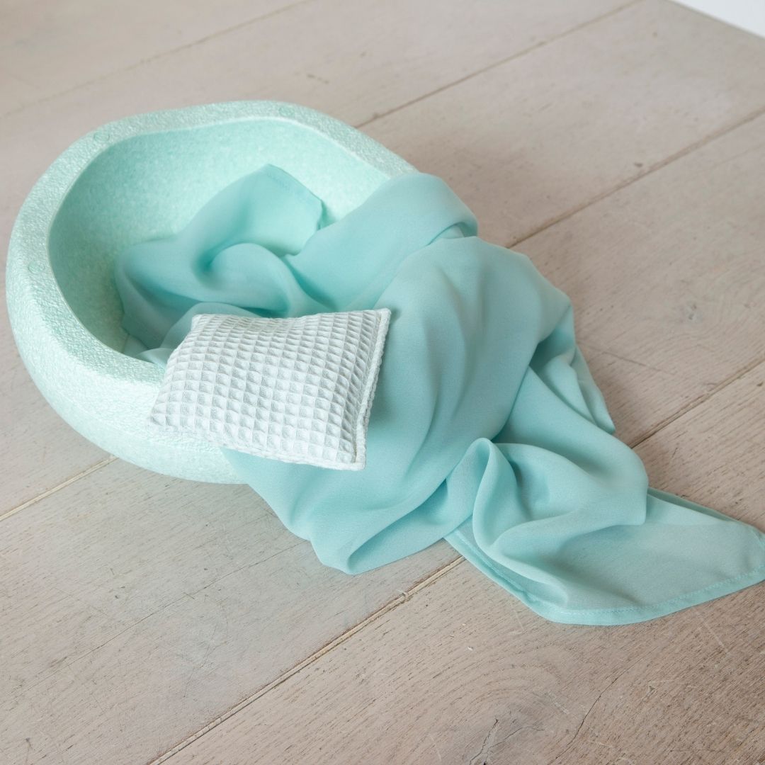 Little Botanic Label Playcycle speeldoek mintgroen