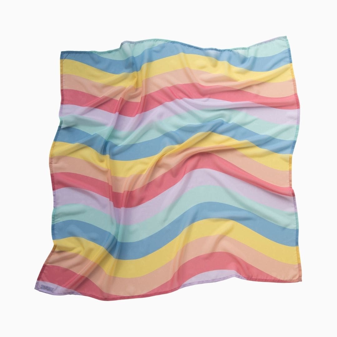 Little Botanic label playcycle speeldoek pastel waves