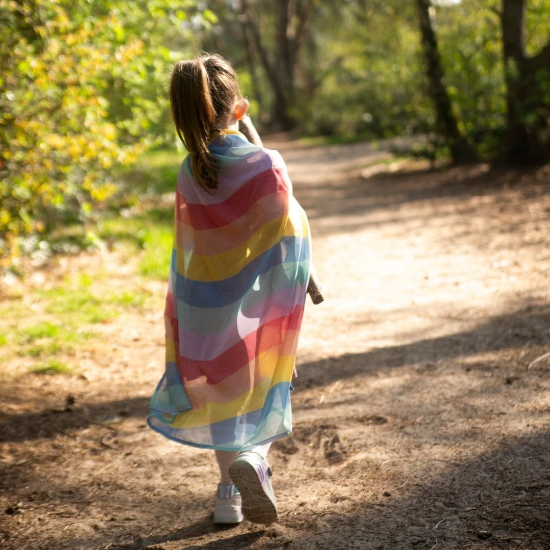 Little Botanic label playcycle speeldoek pastel waves