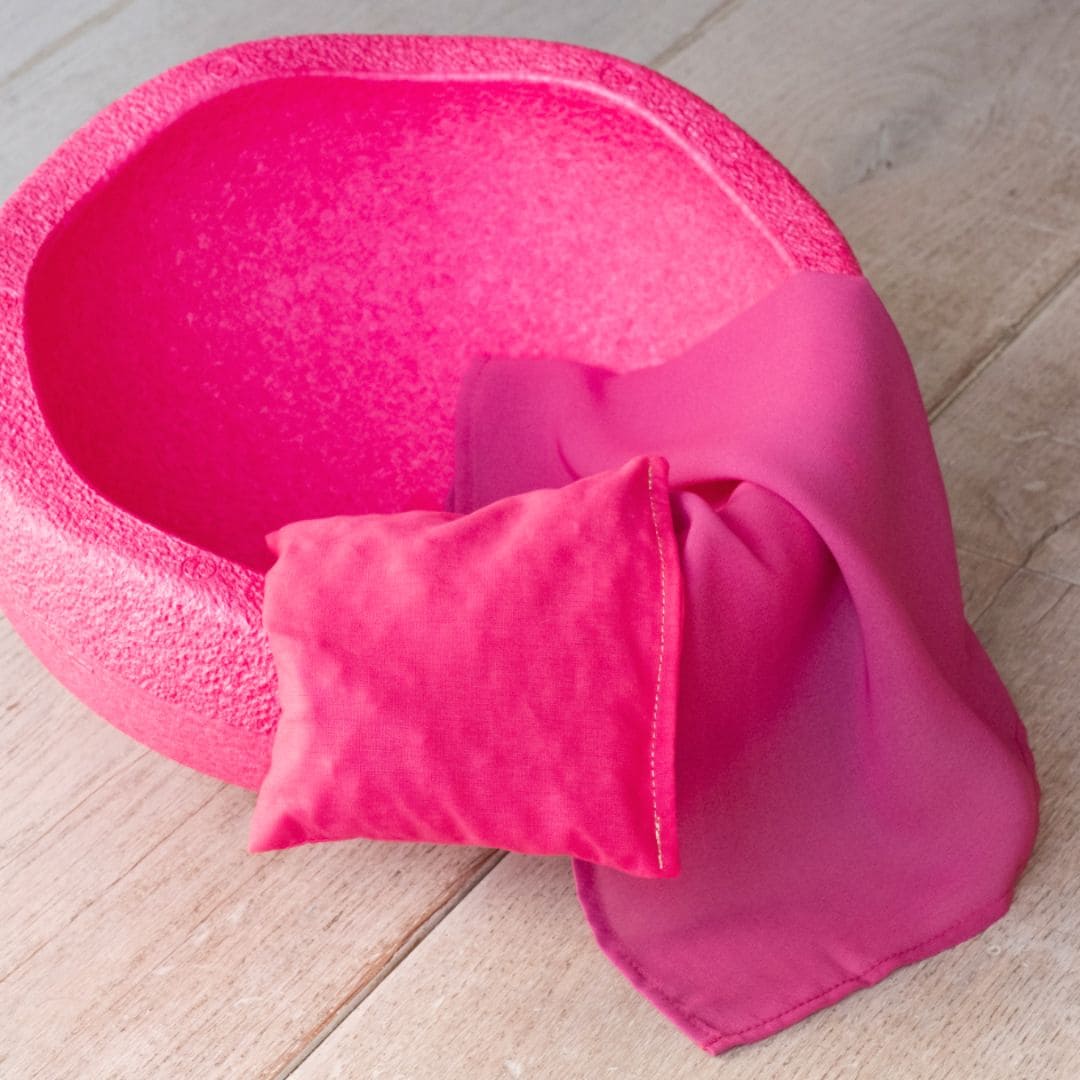 Little Botanic Label playcycle speeldoek in de kleur roze