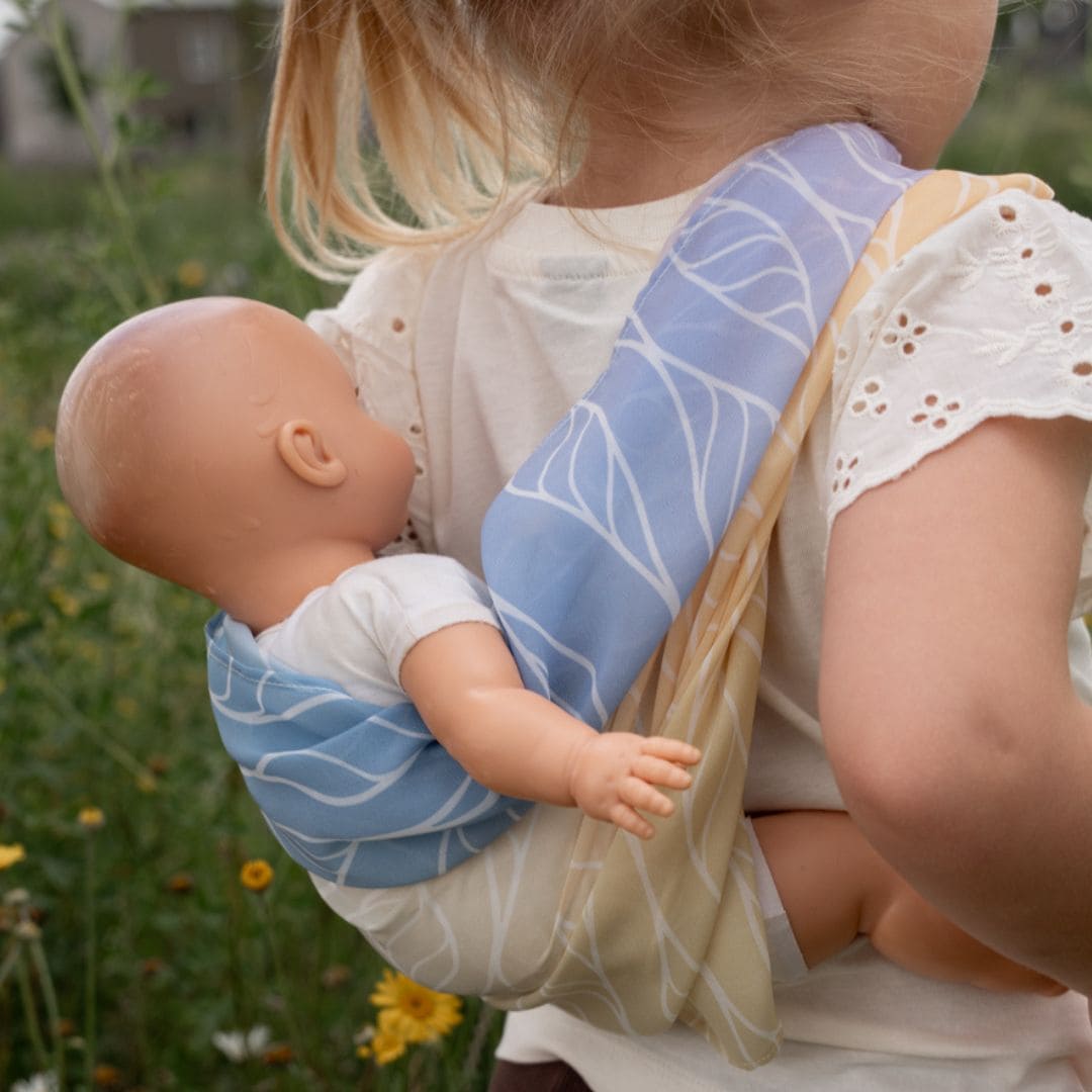 Little Botanic Label playcycle botanicals met bloemenprint in pastelkleuren