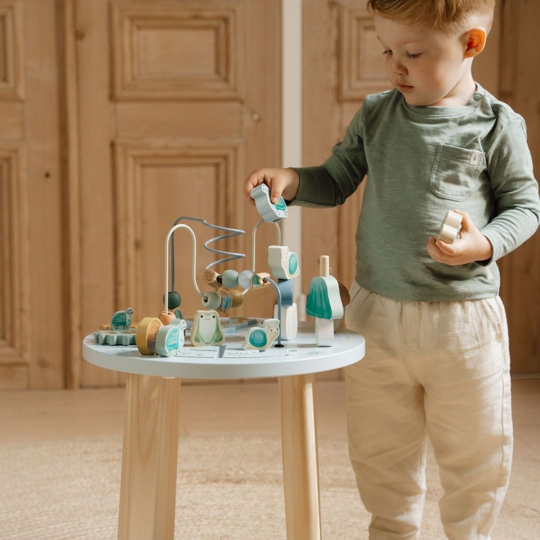 Little Dutch houten activiteitentafel Forest Friends