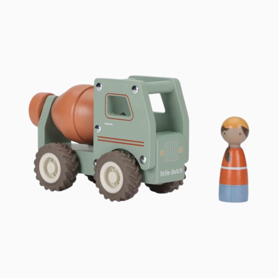 Little Dutch houten betonwagen