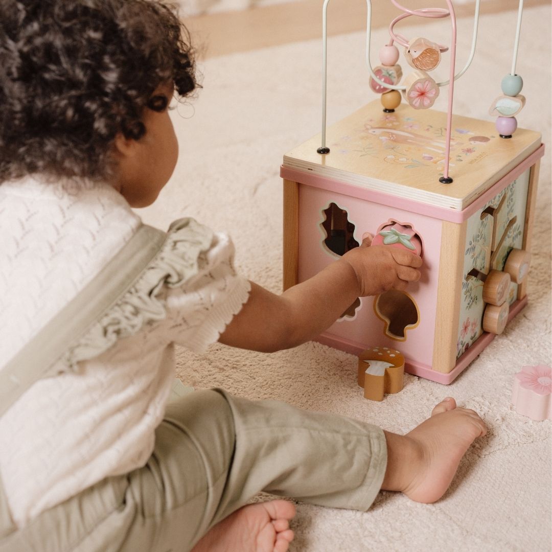 Little Dutch houten activiteitenkubus Fairy Garden