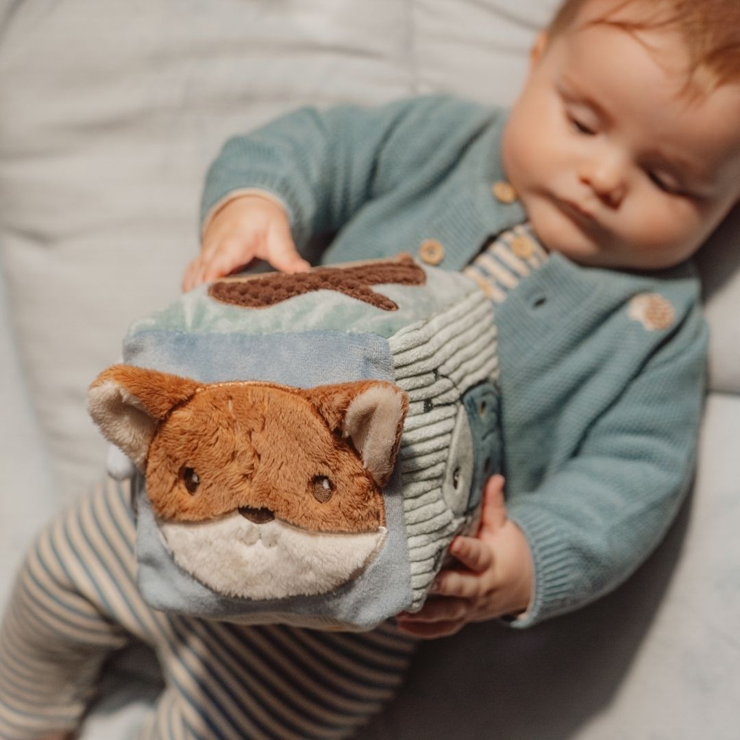 Little Dutch zachte activiteitenkubus Forest Friends