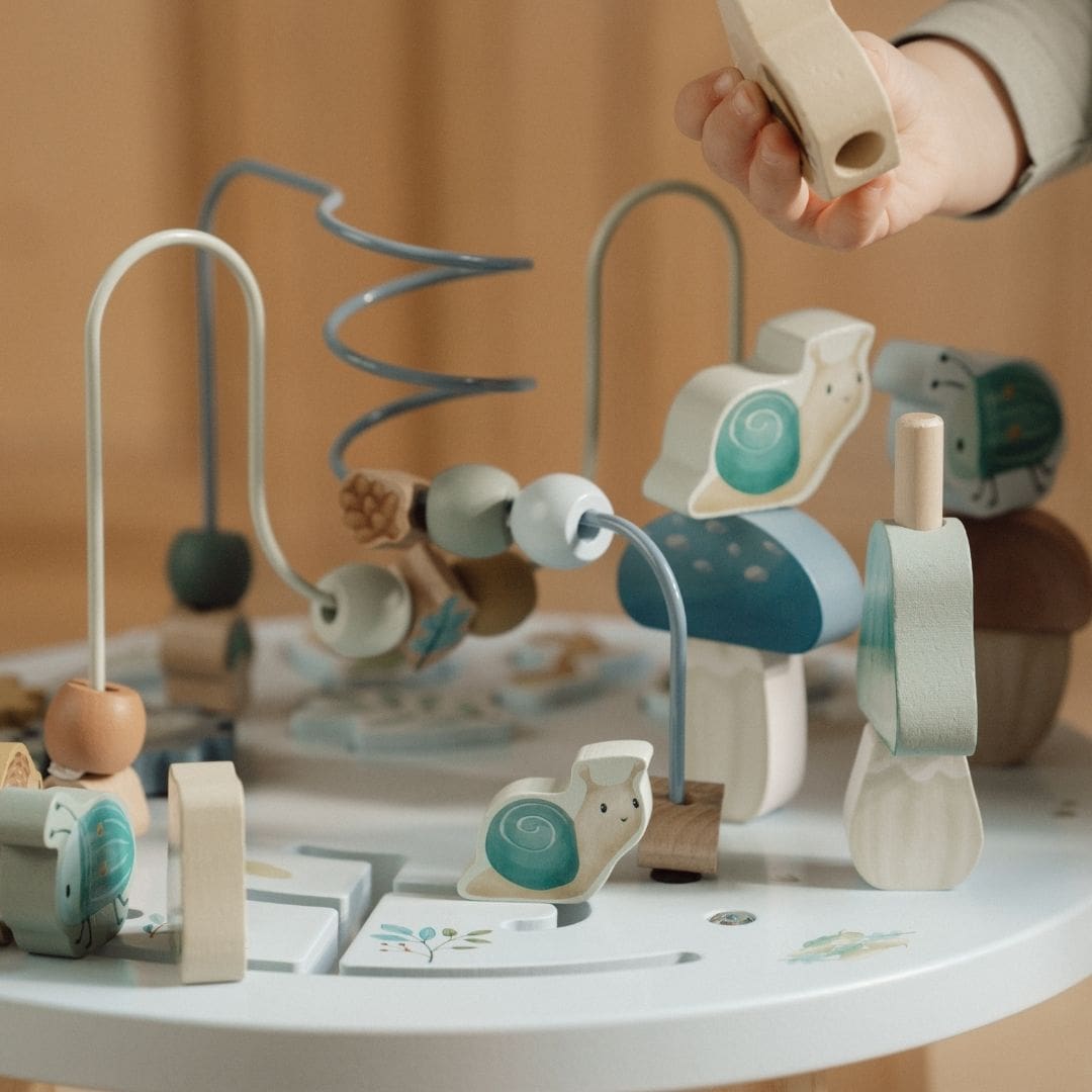 Little Dutch houten activiteitentafel Forest Friends