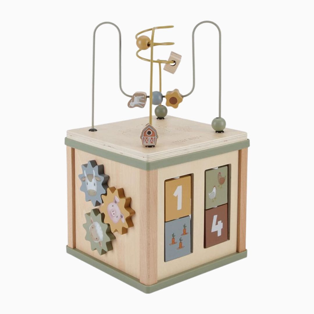 Little Dutch activiteitenkubus Little Farm