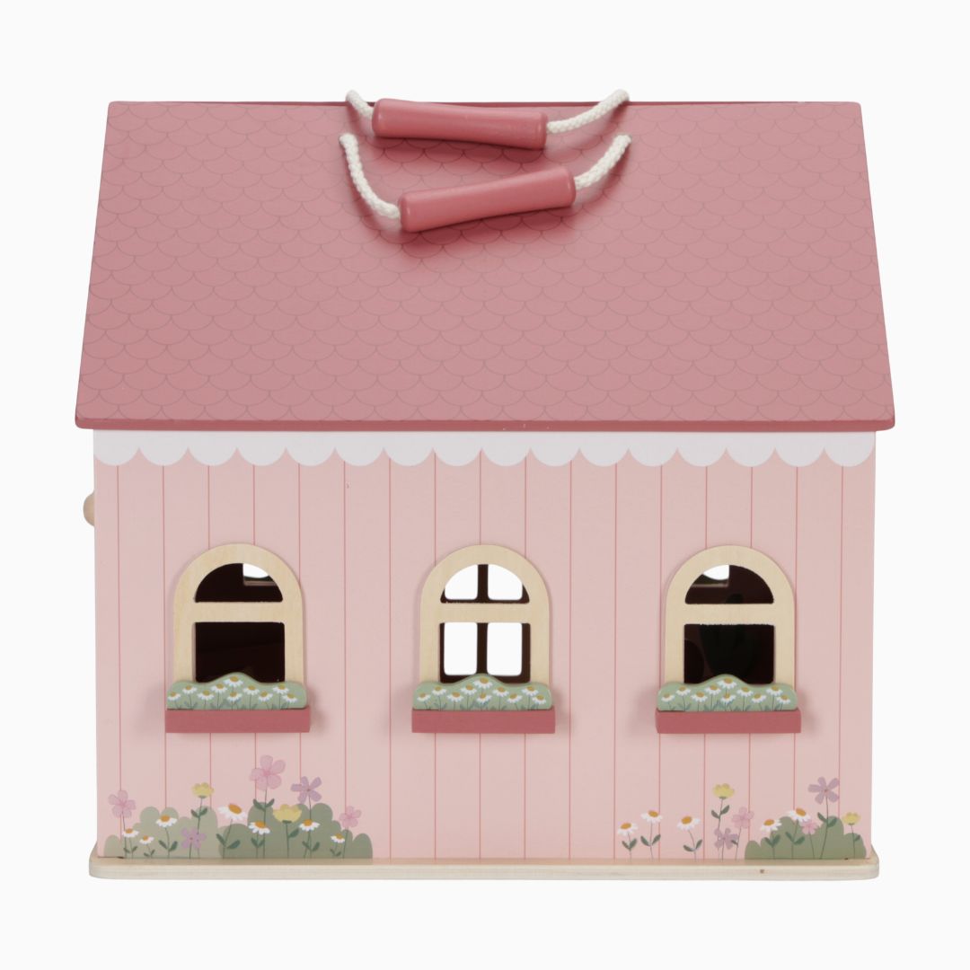 Little Dutch draagbaar houten poppenhuis
