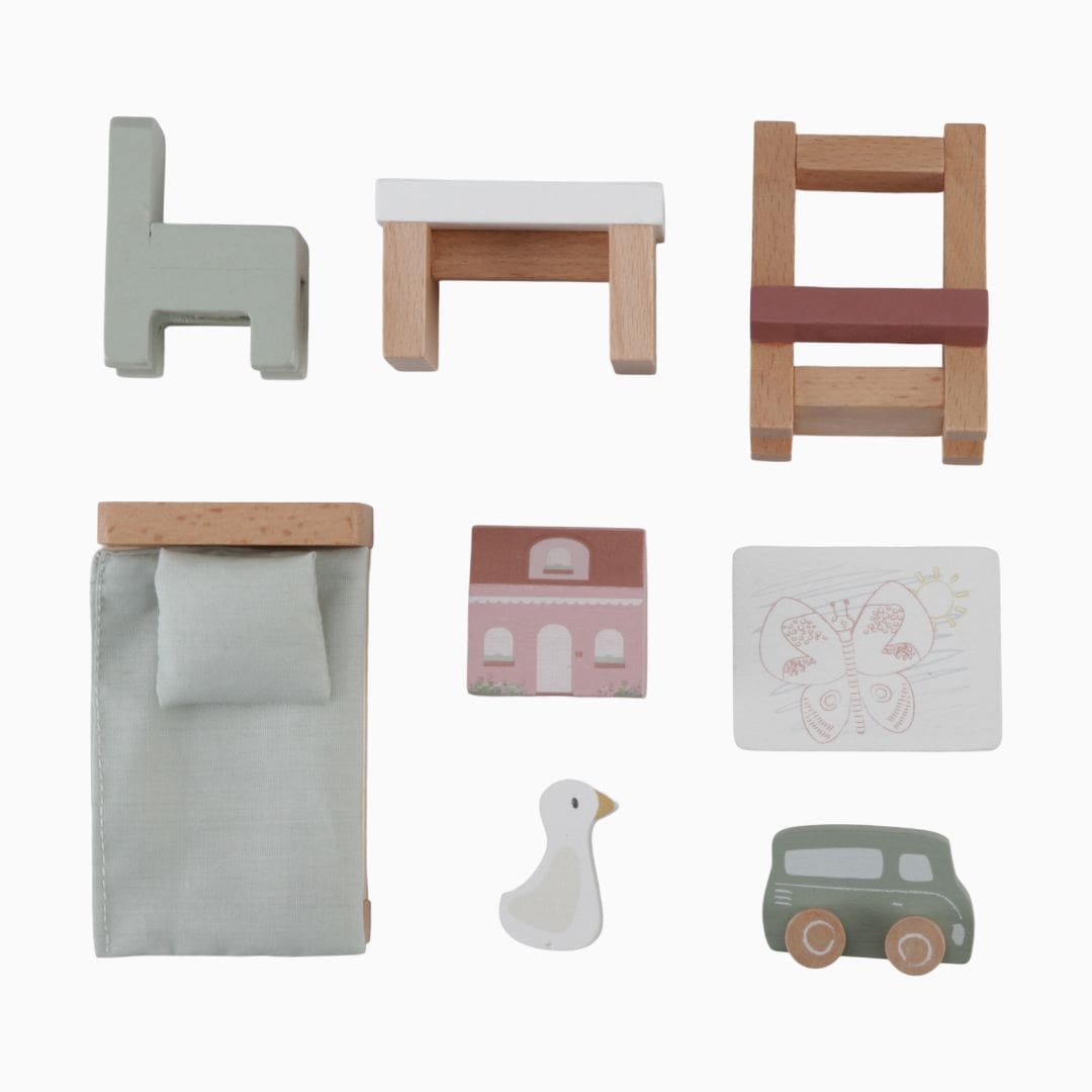 Little Dutch poppenhuis uitbreiding kinderkamer