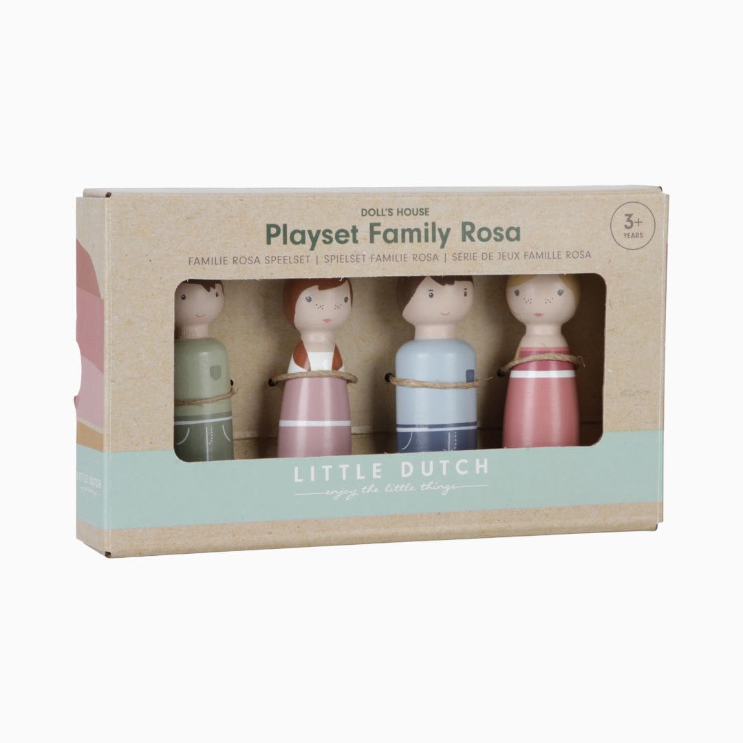 Little Dutch poppenhuis uitbreiding familie Rosa
