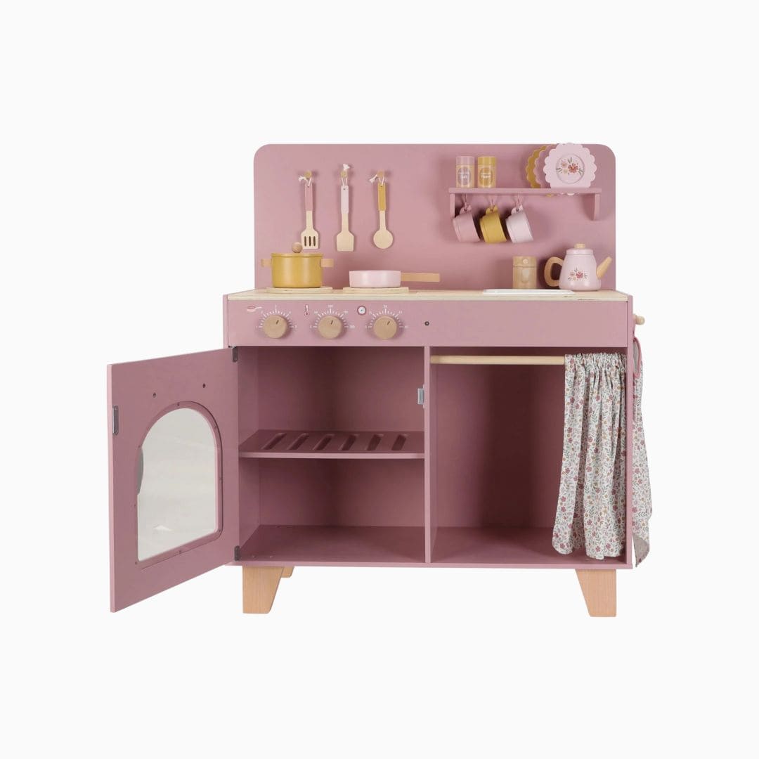 Little Dutch houten speelkeuken roze