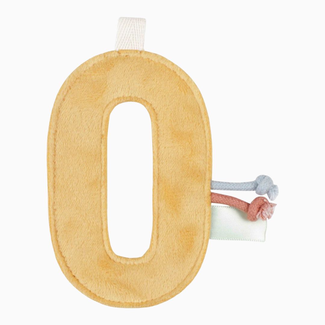 Little Dutch vlaggenslinger element cijfer 0